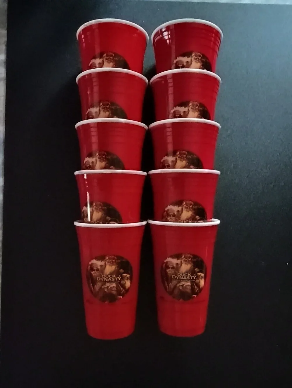Duck Dynasty Red Solo Insulated 16 Oz Cups Set Of 10